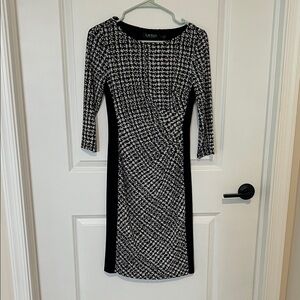 Ralph Lauren Black and White Women’s Dress Size 2